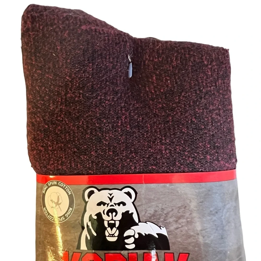 Kodiak‎ Cotton Thick Tall Boot Socks 2 Pairs New
